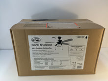 Load image into Gallery viewer, Hampton Bay 51546 North Shoreline 46" Natural Iron Ceiling Fan 685197