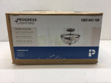 Load image into Gallery viewer, Progress Lighting Keowee 2-Light Galvanized Semi-Flush Mount P350138-141
