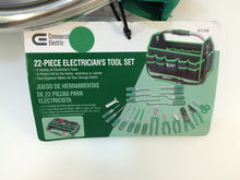 Load image into Gallery viewer, Commercial Electric ET07001 22-Piece Electrician's Tool Set