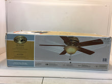 Load image into Gallery viewer, Hampton Bay 14198 Bay Island 52" Desert Patina Ceiling Fan with Light Kit