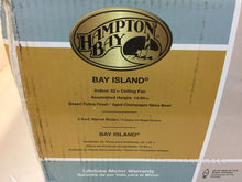 Load image into Gallery viewer, Hampton Bay 14198 Bay Island 52" Desert Patina Ceiling Fan with Light Kit