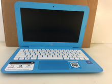 Load image into Gallery viewer, Laptop HP Stream 11-y010nr 11.6" Intel Celeron N3060 1.6GHz 4GB 32GB Win10 Blue