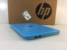Load image into Gallery viewer, Laptop HP Stream 11-y010nr 11.6" Intel Celeron N3060 1.6GHz 4GB 32GB Win10 Blue