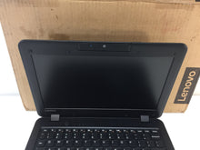Load image into Gallery viewer, Laptop Lenovo 100e 11.6" Intel Celeron N3350 4GB 128GB eMMC Win10 Pro 81CYX502US
