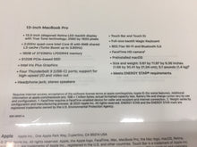 Load image into Gallery viewer, Apple Macbook Pro 13" Display Touch Bar Intel i5 10th 16GB 512GB SSD - MWP42LL/A