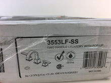 Load image into Gallery viewer, Delta 3553LF-SS Vero 8" Widespread 2-Handle Bathroom Faucet Stainless