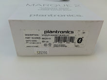 Load image into Gallery viewer, Plantronics Marque 2 M165/R Ultralight Black Wireless Bluetooth Headset