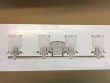 Load image into Gallery viewer, Hampton Bay HB2595-35 Truitt 4-Light Brushed Nickel Vanity Light 306697140