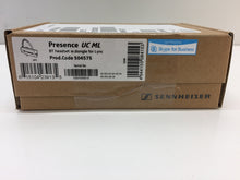 Load image into Gallery viewer, Sennheiser Presence UC ML Black/Gray In-Ear Single-Sided Bluetooth Headsets