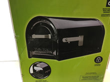 Load image into Gallery viewer, Gibraltar WM16KB01 Wyngate Locking Post-Mount Mailbox in Black
