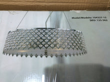 Load image into Gallery viewer, ENCHANTE LITES LLC 104327-15 Tiara 3-Light Crystal and Chrome Chandelier