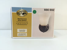 Load image into Gallery viewer, Hampton Bay 1-Light Oil Rubbed Bronze Sconce 666692
