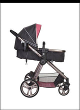 Load image into Gallery viewer, Baby Trend GoLite Snap Gear Car Seat Sprout Travel System, Stardust Rose