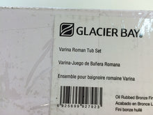 Load image into Gallery viewer, Glacier Bay 67420-3016 Varina Deck-Mount Roman Tub Faucet, Oil Rubbed Bronze