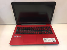 Load image into Gallery viewer, Laptop Asus X555DA-BB11 15.6" AMD A10-8700P 1.8Ghz 8GB 1TB Win10 RED