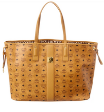 Load image into Gallery viewer, Authentic MCM Women's Large Liz Reversible Handbag Tote Shopper Bag with Pouch