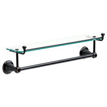 Load image into Gallery viewer, Delta 78410-ORB Porter 18 in. Towel Bar with Glass Shelf in Oil Rubbed Bronze
