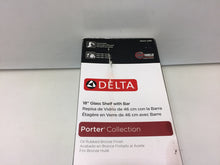 Load image into Gallery viewer, Delta 78410-ORB Porter 18 in. Towel Bar with Glass Shelf in Oil Rubbed Bronze
