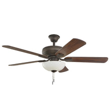Load image into Gallery viewer, Hampton Bay Rothley II 52 in. Bronze LED Ceiling Fan with Light Kit 1004755230