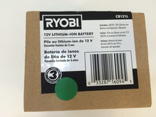 Load image into Gallery viewer, Genuine Ryobi CB121L 12-Volt Lithium-Ion Battery