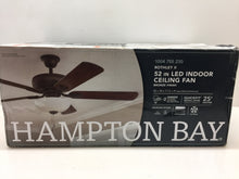 Load image into Gallery viewer, Hampton Bay Rothley II 52 in. Bronze LED Ceiling Fan with Light Kit 1004755230