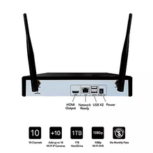 Load image into Gallery viewer, Night Owl 1080p WiFi NVR 1TB + (2) IP Spotlight Cameras 2-Way Audio Security