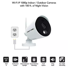 Load image into Gallery viewer, Night Owl 1080p WiFi NVR 1TB + (2) IP Spotlight Cameras 2-Way Audio Security