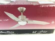 Load image into Gallery viewer, Kendal Scimitar 44 in. Satin Nickel Ceiling Fan AC19544-SN