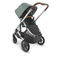 Load image into Gallery viewer, UPPAbaby Cruz V2 Stroller - Emmett (Green Melange/Silver/Saddle Leather)