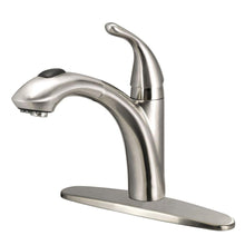 Load image into Gallery viewer, Glacier Bay Keelia Pull-Out Sprayer Kitchen Faucet Brushed Nickel 497475