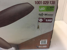 Load image into Gallery viewer, Home Decorators Aero Breeze 60" LED In/Outdoor Brushed Nickel Ceiling Fan 51591I