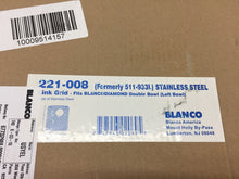 Load image into Gallery viewer, Blanco 221008 Stainless Steel Sink Grid for Fits Diamond Double Left Bowl
