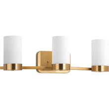 Load image into Gallery viewer, Progress Lighting Elevate 3-Light Brushed Bronze Bath Vanity Light P300022-109