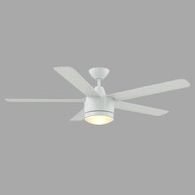 Load image into Gallery viewer, Home Decorators SW1422WH Merwry 52" LED Indoor White Ceiling Fan 1001238112