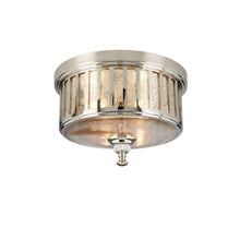 Load image into Gallery viewer, Hampton Bay HMP8012A Berzon 2-Light English Pewter Ceiling Flushmount 721277