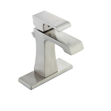 Load image into Gallery viewer, Glacier Bay 67569W-6004 Adelyn 4" Centerset 1-Handle Bath Faucet Brushed Nickel