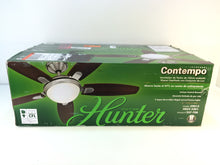 Load image into Gallery viewer, Hunter 59013 Contempo 52" Indoor Brushed Nickel Ceiling Fan w Universal Remote