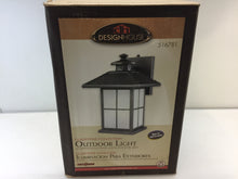 Load image into Gallery viewer, Design House Gladstone Oil Rubbed Bronze Fluorescent Wall Lantern Sconce 516781