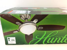 Load image into Gallery viewer, Hunter 59013 Contempo 52" Indoor Brushed Nickel Ceiling Fan w Universal Remote
