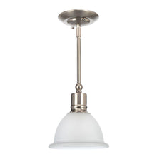 Load image into Gallery viewer, Progress Lighting P5078-09 Madison 1-Light Brushed Nickel Mini Pendant