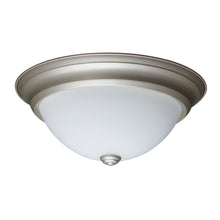 Load image into Gallery viewer, Project Source # 0496791 13" LED Ceiling Flush Mount Fixture, Brushed Nickel