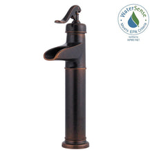 Load image into Gallery viewer, Pfister LF-040-YP0U Ashfield 1-Hole 1-Handle Vessel Bath Faucet Rustic Bronze