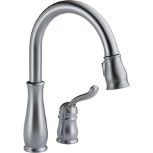 Load image into Gallery viewer, Delta 978-ARWE-DST Leland Pull-Down Sprayer Kitchen Faucet in Arctic Stainless