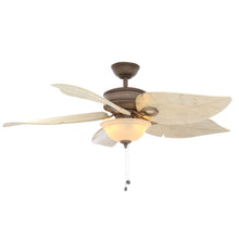 Load image into Gallery viewer, Hampton Bay 52656 Costa Mesa 56" Weathered Zinc Ceiling Fan 742457