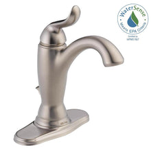 Load image into Gallery viewer, Delta 594-SSMPU-DST Linden 1-Hole 1-Handle Bathroom Faucet, Stainless