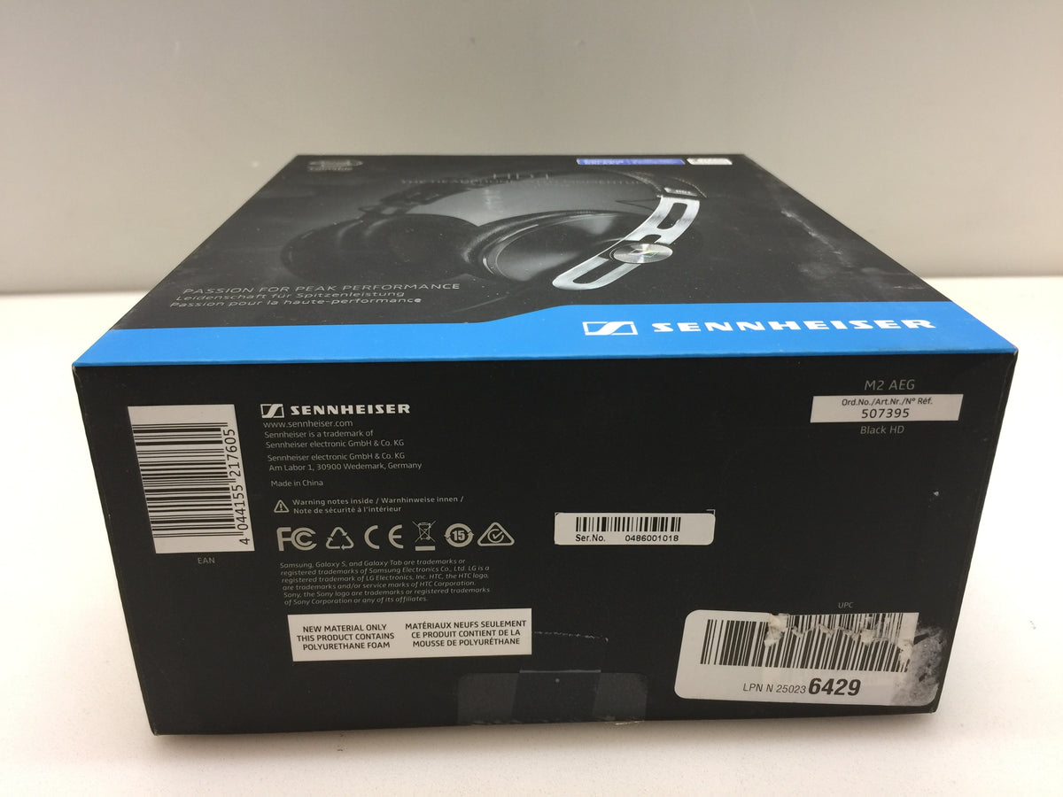Sennheiser Momentum HD1 M2 AEG Over Ear Wired Black Headphones NOB