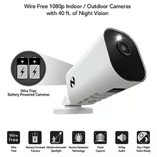 Load image into Gallery viewer, Night Owl 10-Ch 1080P 1TB HDD NVR and 3 Spotlights 2-Way Audio Security Cameras