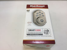 Load image into Gallery viewer, Kwikset 99100-005 Z-Wave SmartCode Nickel Single Cylinder Electronic Deadbolt