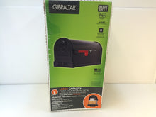Load image into Gallery viewer, Gibraltar Mailboxes AR15B000 Arlington Premium Steel Post-Mount Mailbox, Black