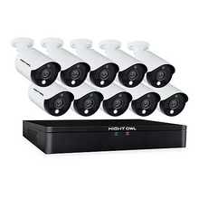 Load image into Gallery viewer, Night Owl 16-Channel 1TB HDD DVR Wired 10-Camera 1080p Spotlight Security System